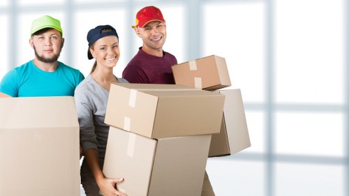 Catford packing team organizing household items for relocation