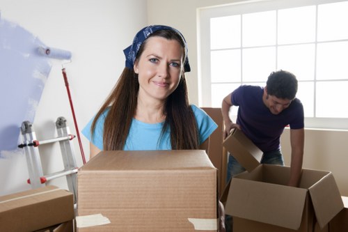 PPE and workplace safety measures used in a storage facility