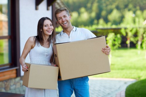 Fragile item packing service in Catford with protective materials