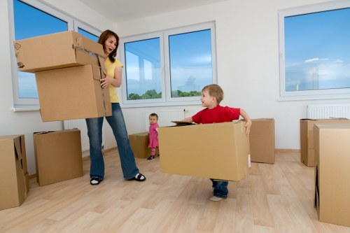 Family-friendly household storage setup in Catford